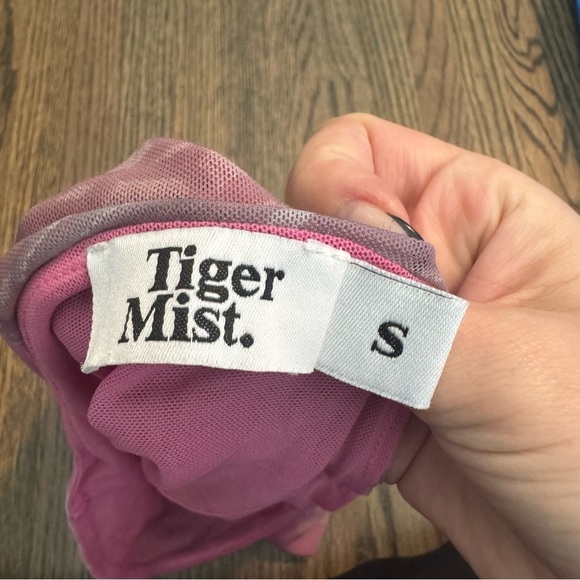 Tiger Mist mesh Bandeau tube top size small - Picture 3 of 3